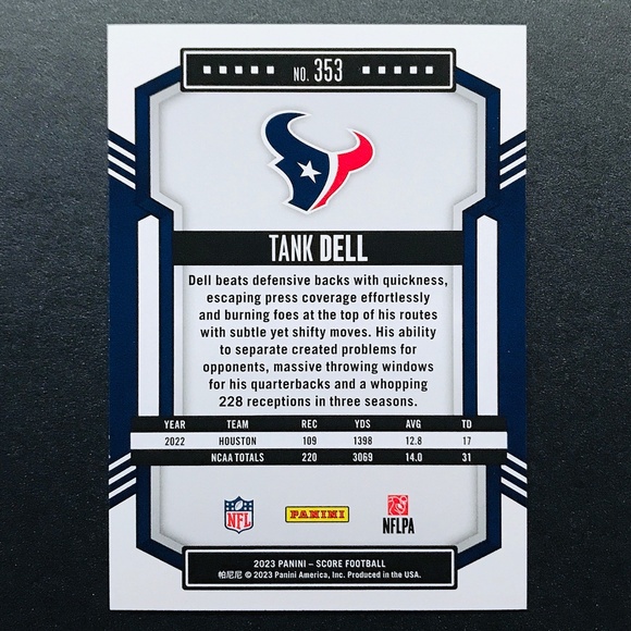 Tank Dell RC - 2023 Score #353 - Picture 2 of 2